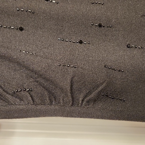 Ann Taylor Sequin Cap Sleeve knit top - Picture 5 of 7